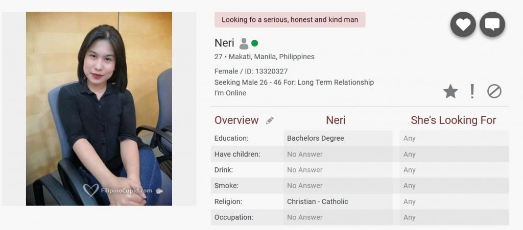 Are there verified profile badges at FilipinoCupid?In general, verification badges are offered. To fulfil this action, you need to pass successful verification. Accordingly, this is done during regi...